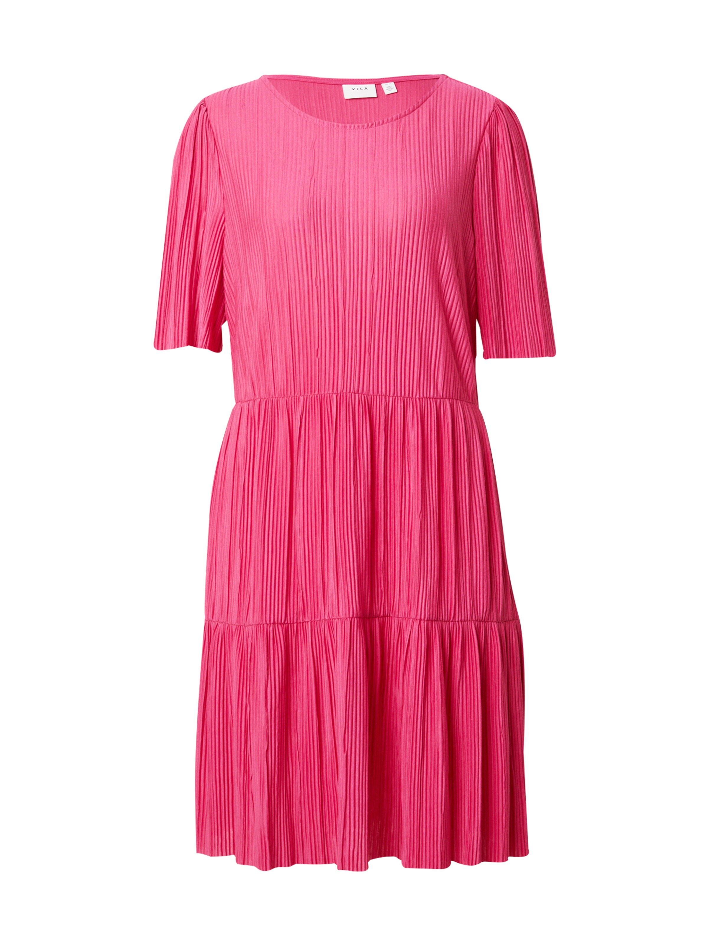 Vila plissee kleid pink Clearance